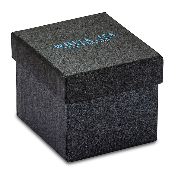 925 Sterling Silver Rhodium-plated Diamond Infinity Ring - Picture 6 of 9